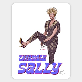 Triangle Sally Sticker